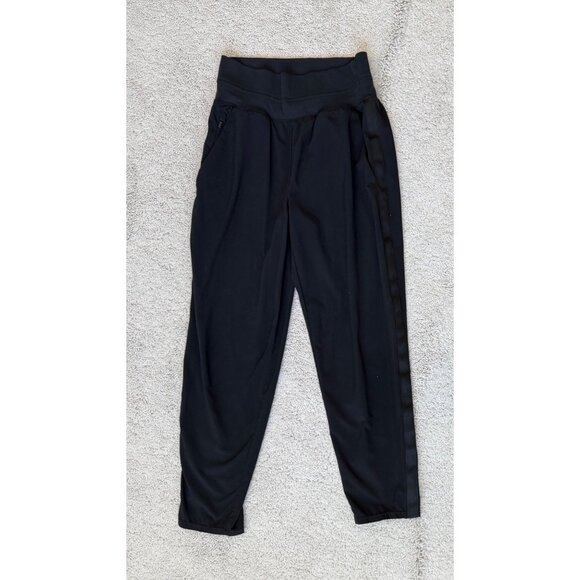 Athleta Pant Size 2 Nolita Slim Tapered Black Casual Pull On Style 980400 Crop - Picture 6 of 13